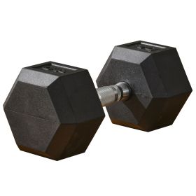 40lbs Rubber Hex Dumbbells Weight Dumbbell Hand Weight Barbell for Body Fitness Training for Home Office Gym, Black 40lbs Rubber Hex Dumbbells Weight Dumbbell Hand Weight Barbell for Body Fitness Training for Home Office Gym, Black